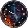 captain hammer 7e wall clock
