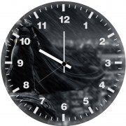 batman above the city dx wall clock