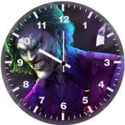joker artwork b7 wall clock
