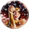 wonder womanfight zu wall clock