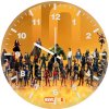 marvel superheroes 10 year anniversary artwork 9l wall clock