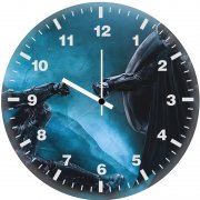 batman knight and batman iv wall clock