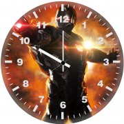 war machine avengers endgame i3 wall clock