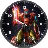 tribute to iron man ow wall clock
