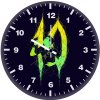 neymar jr minimalist 74 wall clock