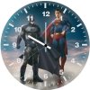 the dark knight meets the man of steel mv wall clock