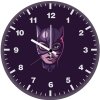 catwoman superhero minimal art 9l wall clock
