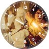 wonder woman cosplay ux wall clock