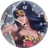 wonder woman artwork nr wall clock