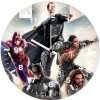 justice league arts new n7 wall clock