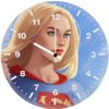 supergirl comicart bv wall clock