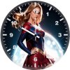 supergirl the face of courage if wall clock