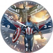 aptain america brave new world symbol of hope ev wall clock