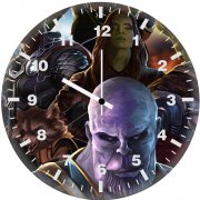 avengers infinity war art ew wall clock