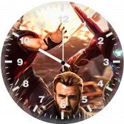 avengers infinity war captain america ironman thor w5 wall clock