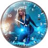 unveiling the legacy of invisible woman zm wall clock