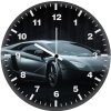 lamborghini cgi front uq wall clock