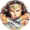wonder woman artworks l3 wall clock