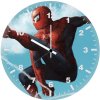 spider man comic illustration art bb wall clock
