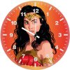 wonder woman fractal art 0l wall clock