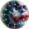 joker big face art 0p wall clock