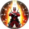 deadpool action packed entrance rg wall clock