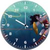 artwork of wonder woman l3 wall clock