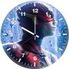 flash justice league df wall clock