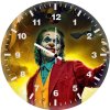 joker joaquin phoenix illustration gb wall clock