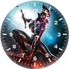 catwoman artwork 9s wall clock