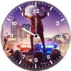 joker carnival 74 wall clock