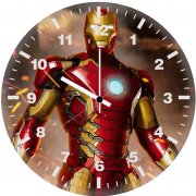 iron man tony stark pa wall clock