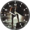 batgirl cosplay art py wall clock