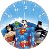 justice league crisis on two ow wall clock