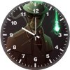 the riddler art sq wall clock
