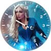 invisible woman jr wall clock