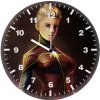 captain marvel artwork bd wall clock