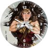 wonder woman art i2 wall clock