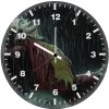 joker in rain 10 wall clock