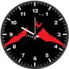 batman beyond red wings minimal 97 wall clock