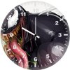 venom fan new arts bg wall clock