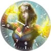fan art captain marvel fo wall clock