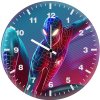 spiderman retrowave 56 wall clock