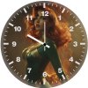 iconic poison ivy bq wall clock