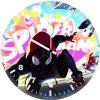 spider verse heroes action fa wall clock