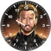 captain america with beard artwork yn wall clock