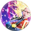captain marvel colorful art w5 wall clock