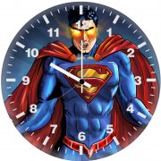 art superman new bq wall clock