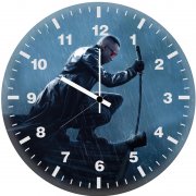mahershala ali as blade ed wall clock