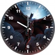 batman key artwork 4v wall clock